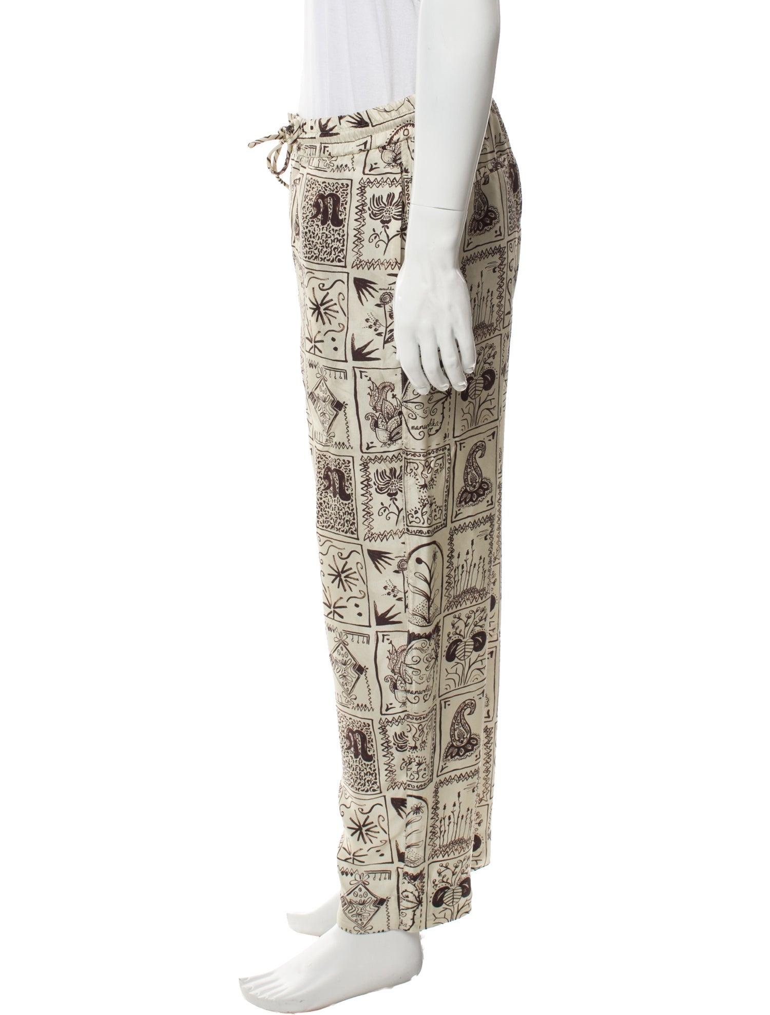 Nanushka Silk Joggers