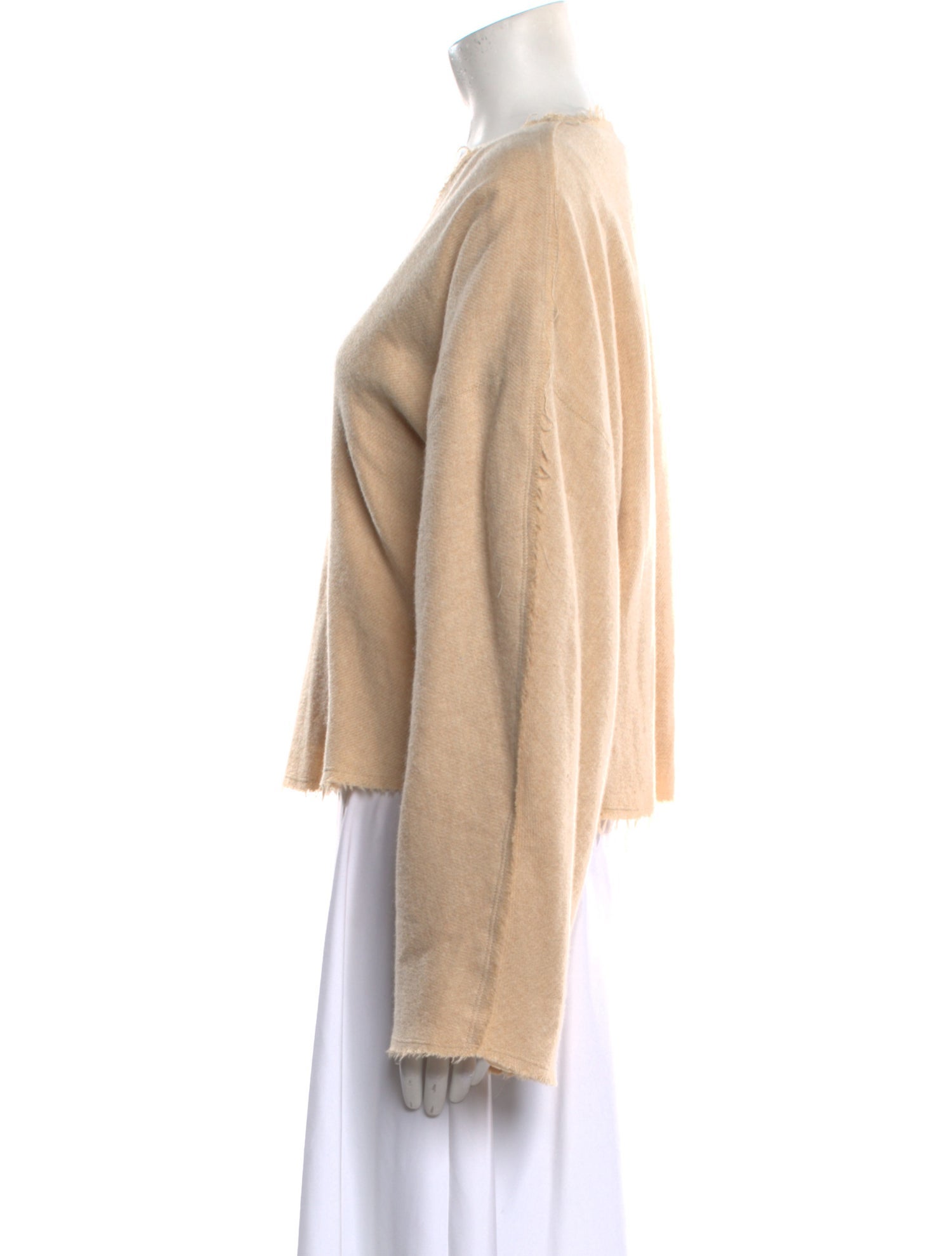 Nanushka Alpaca V-Neck Sweatshirt