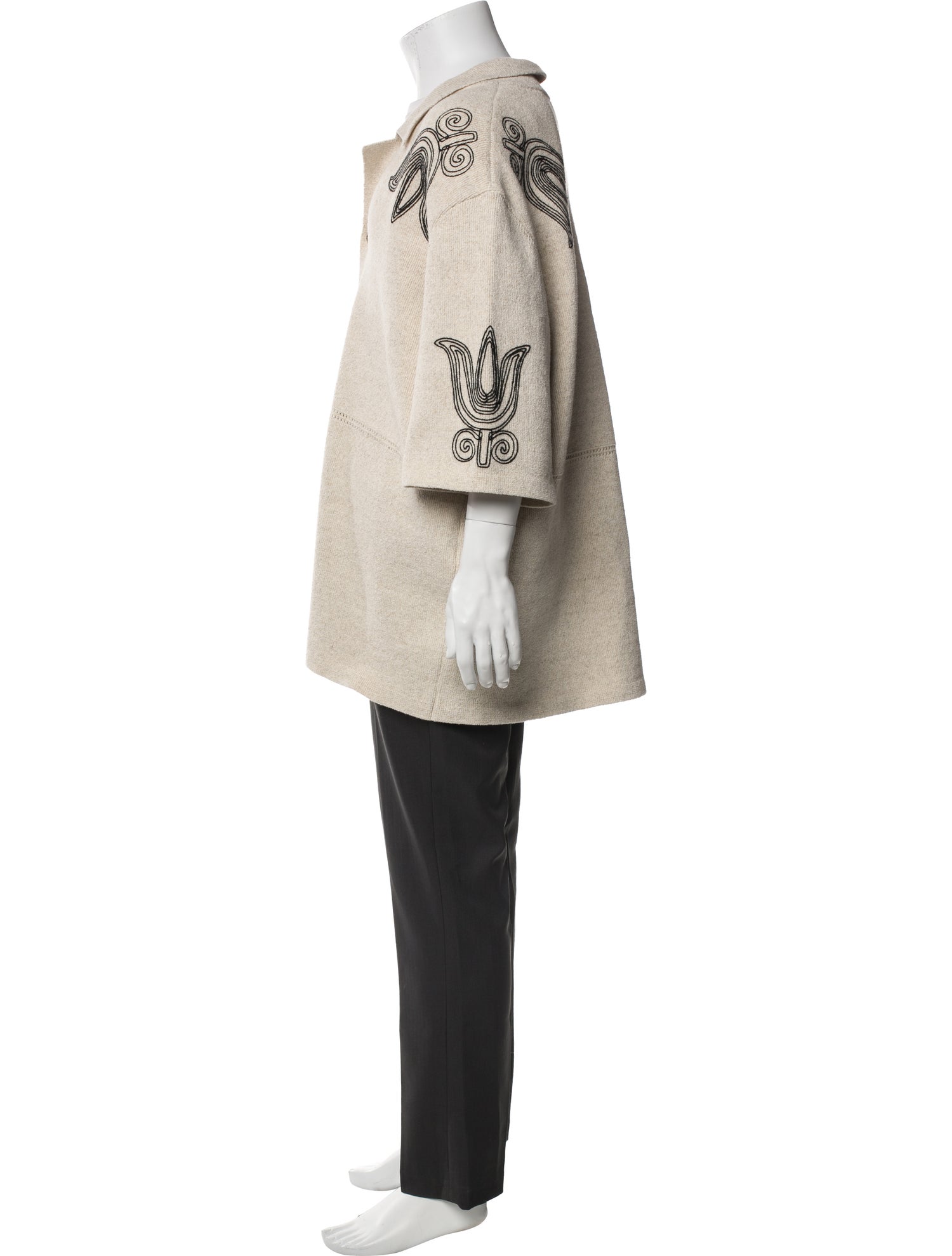 Nanushka Graphic Print Three-Quarter Sleeve Shirt w/ Tags