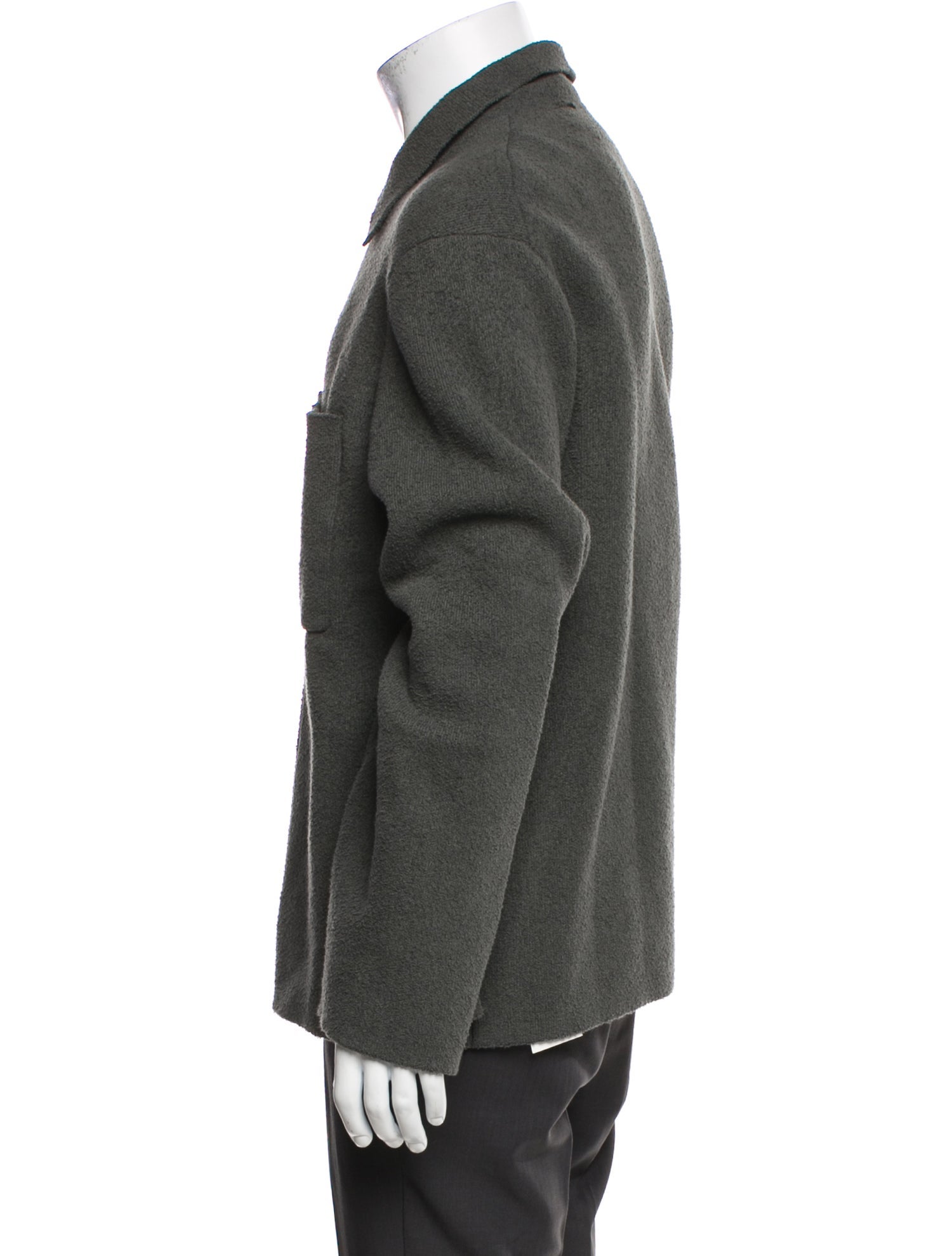 Nanushka Mock Neck Long Sleeve Cardigan