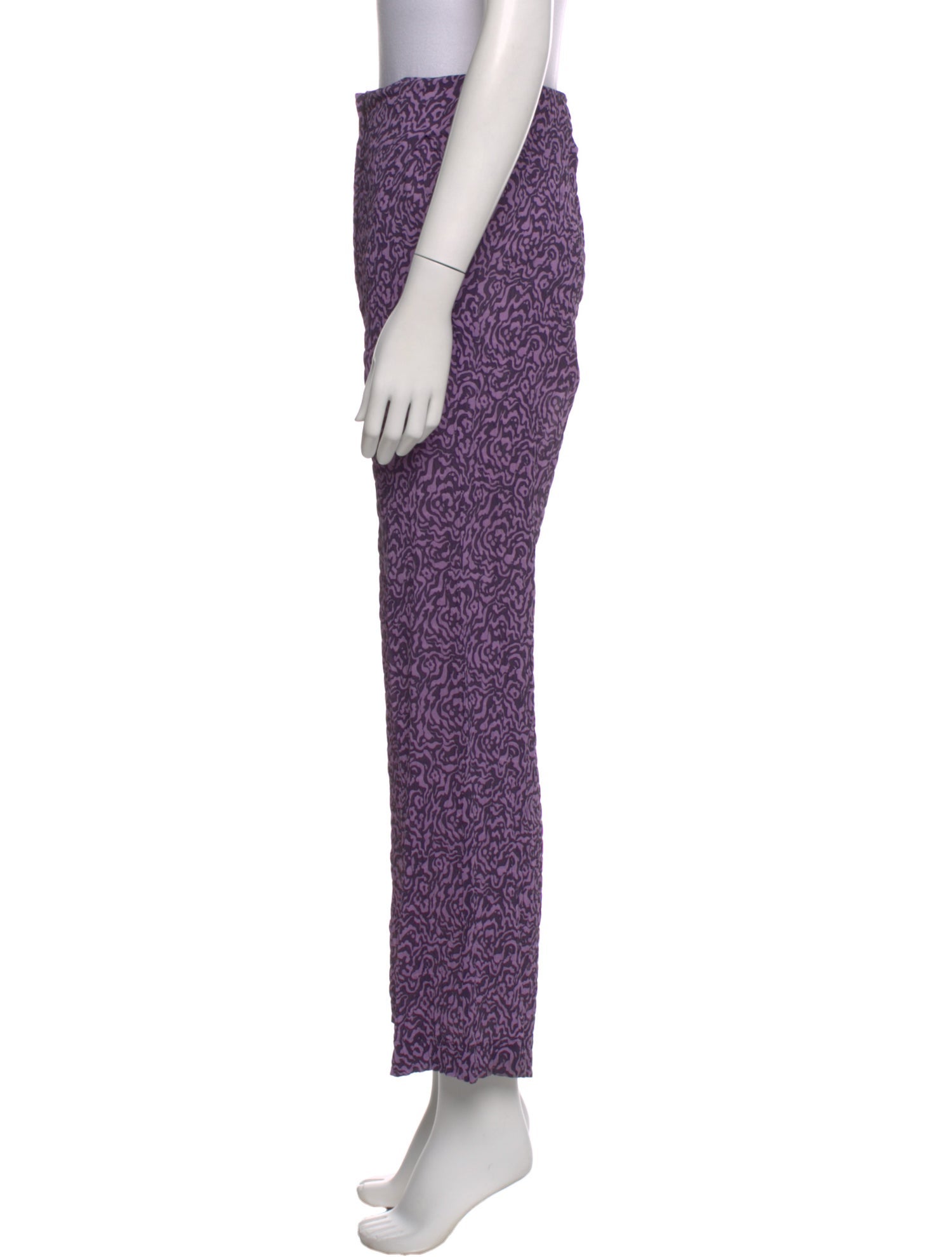 Nanushka Printed Wide Leg Pants