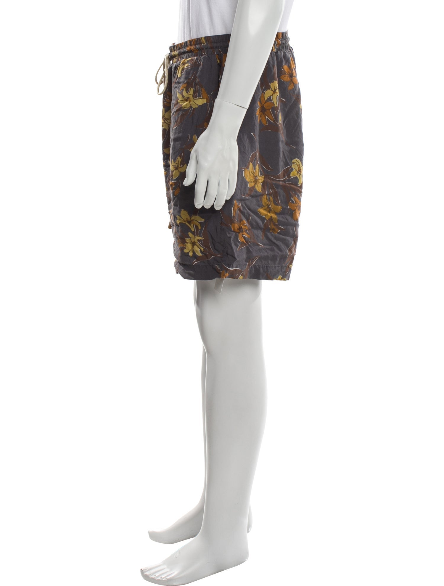 Nanushka Floral Print Jogger Shorts