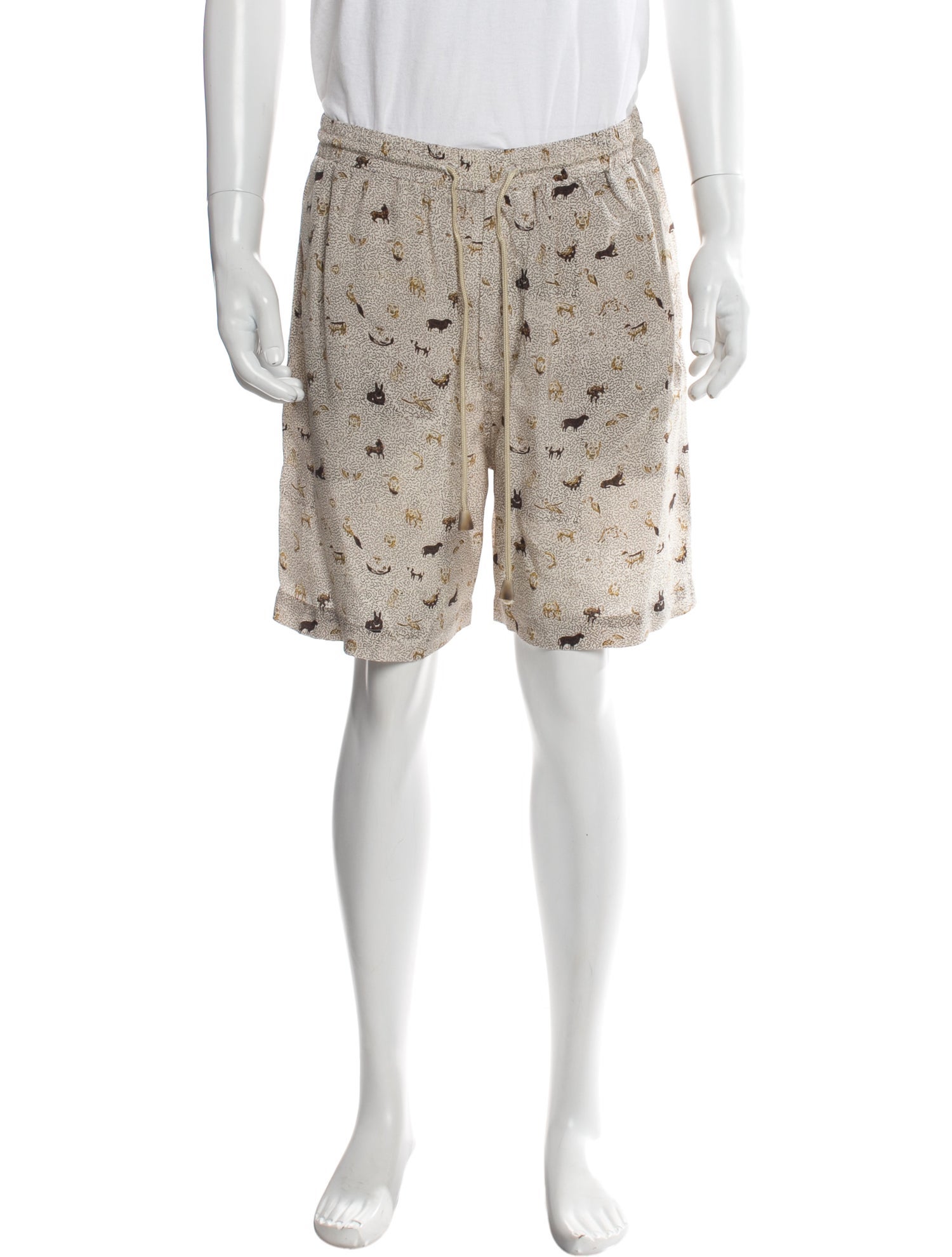 Nanushka Printed Jogger Shorts