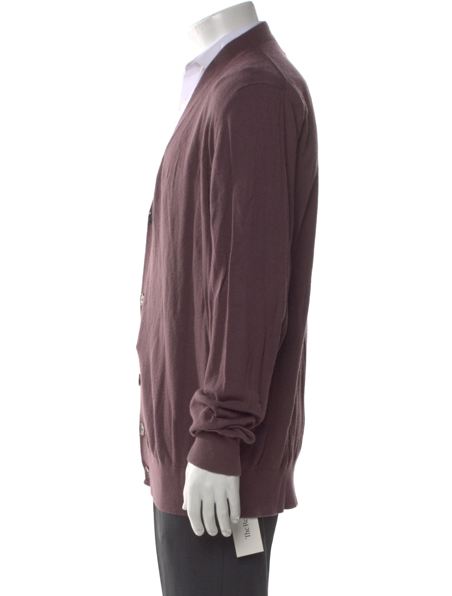 Nanushka V-Neck Long Sleeve Cardigan