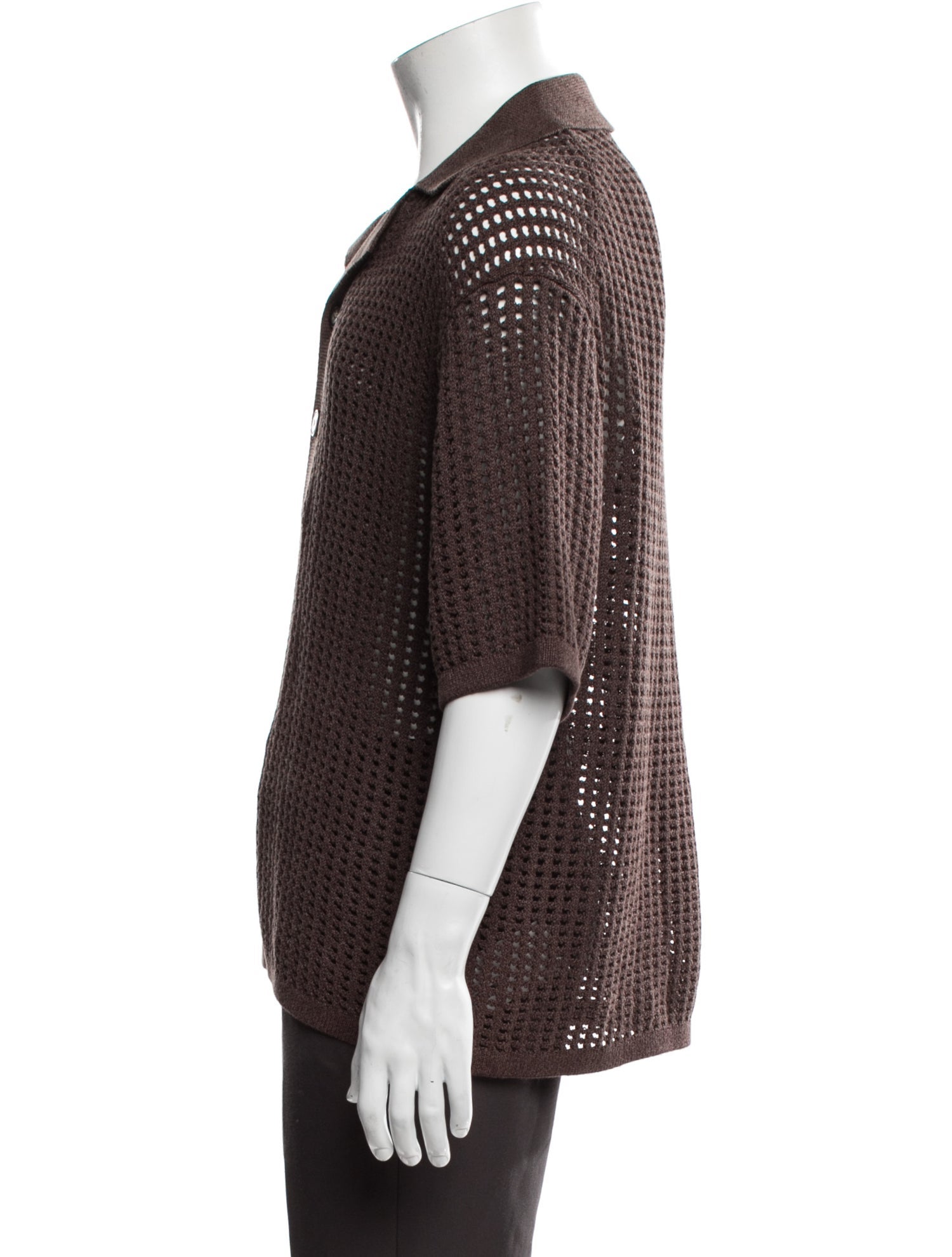 Nanushka Collar Short Sleeve Polo Shirt
