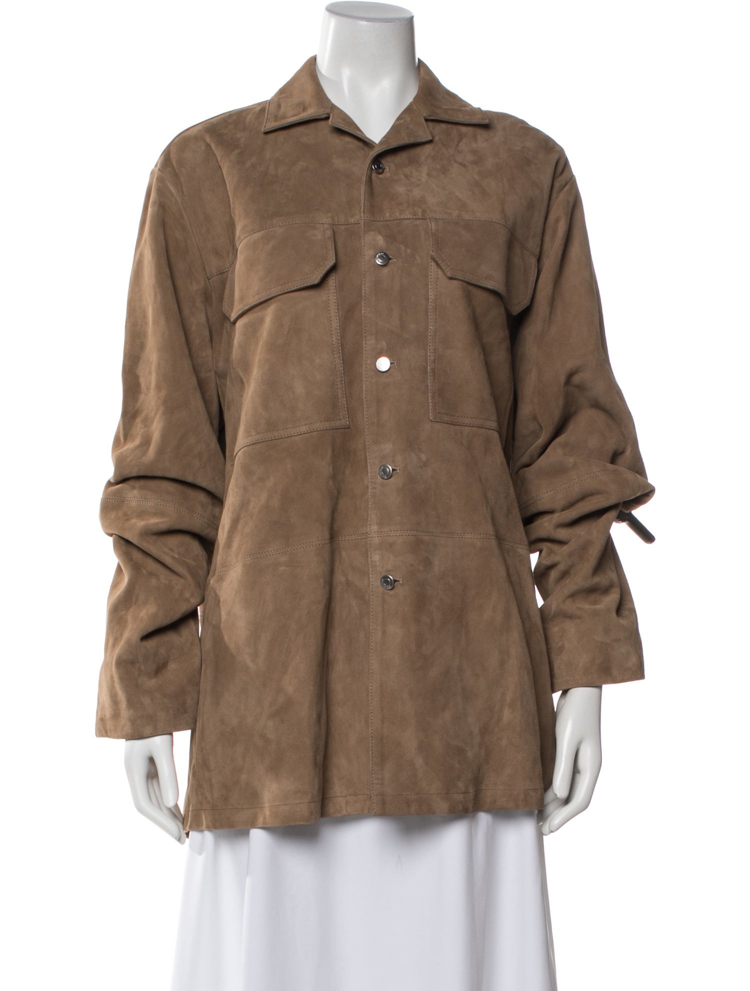 Nanushka Goat Leather Jacket