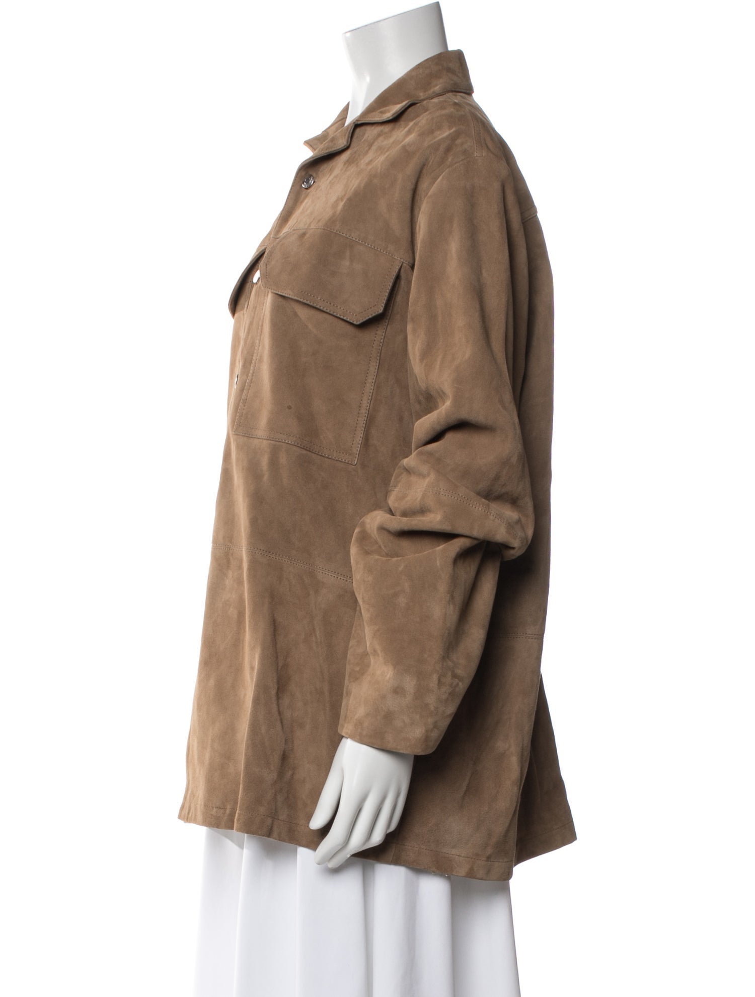Nanushka Goat Leather Jacket