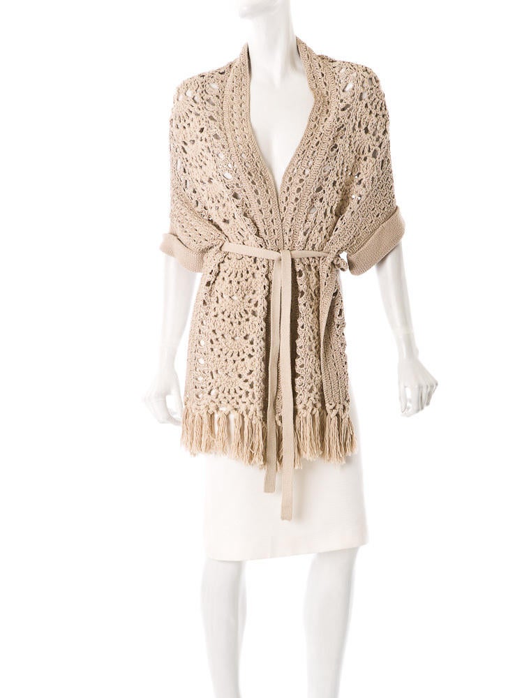Nanette Lepore Crochet Wrap