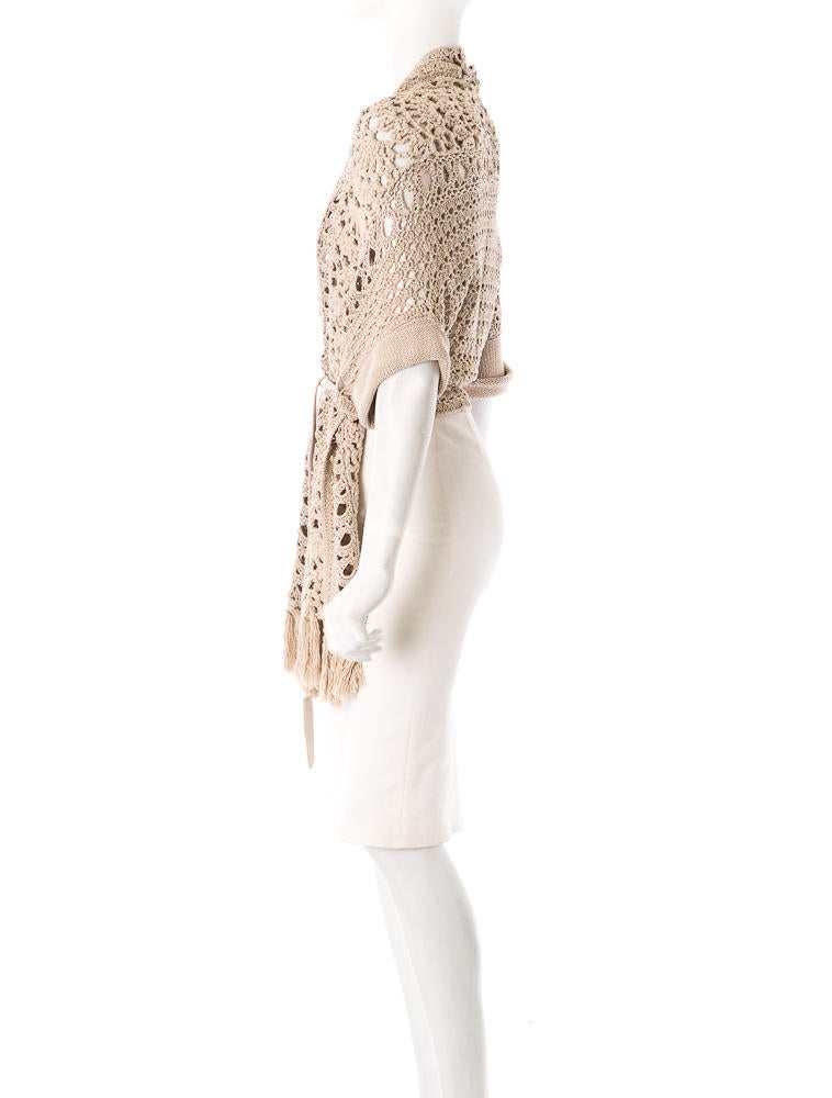 Nanette Lepore Crochet Wrap