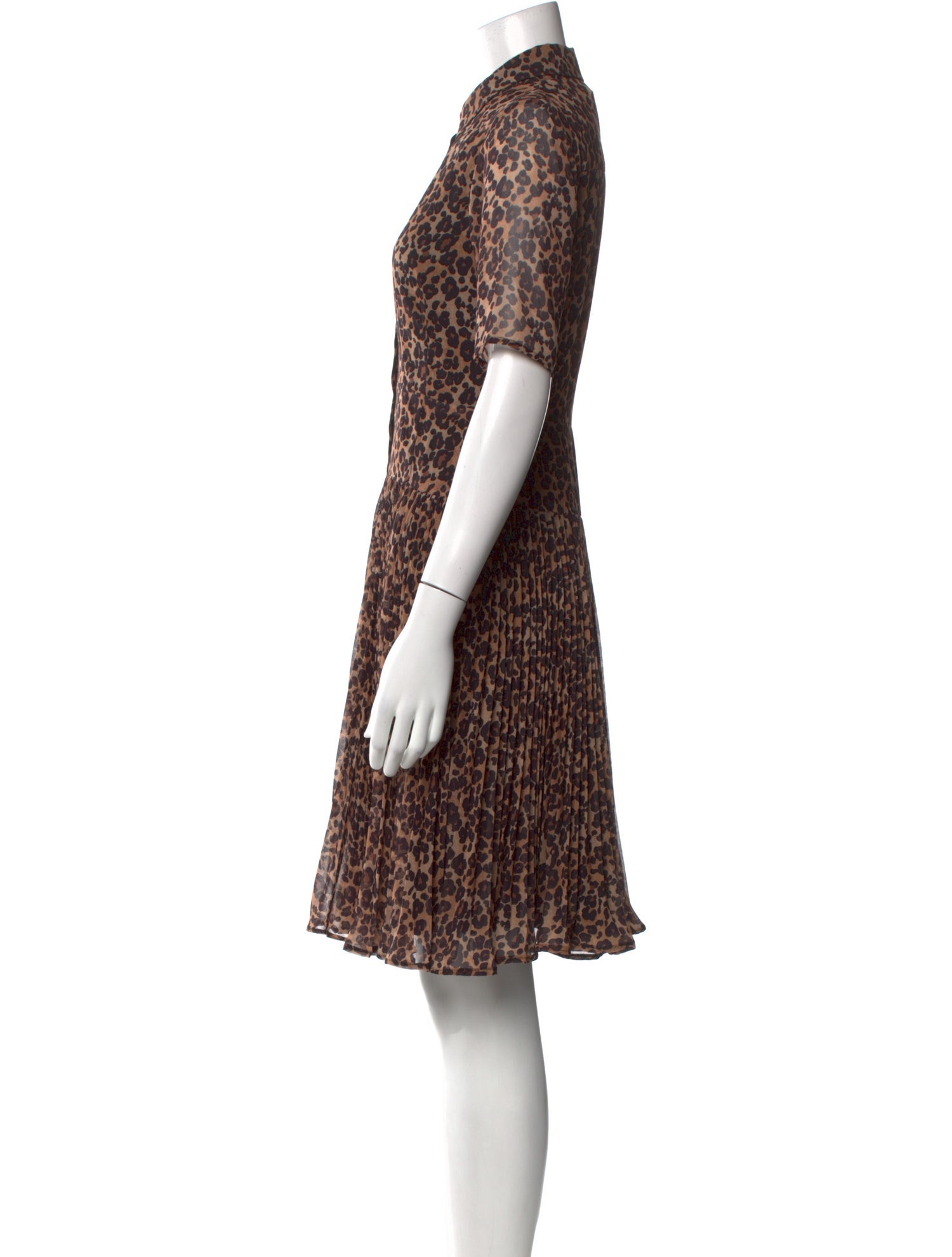 Nanette Lepore Animal Print Knee-Length Dress