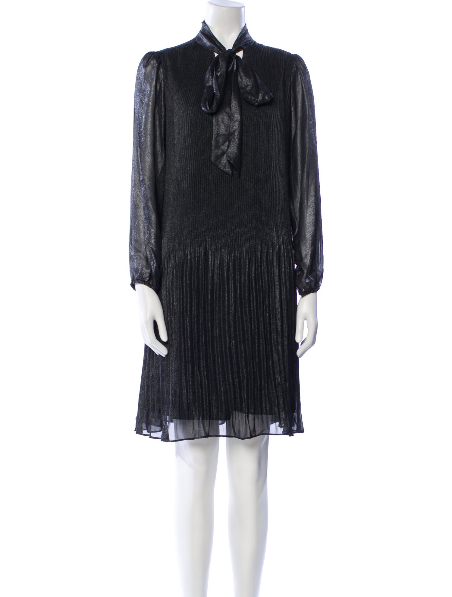 Nanette Lepore Mock Neck Mini Dress