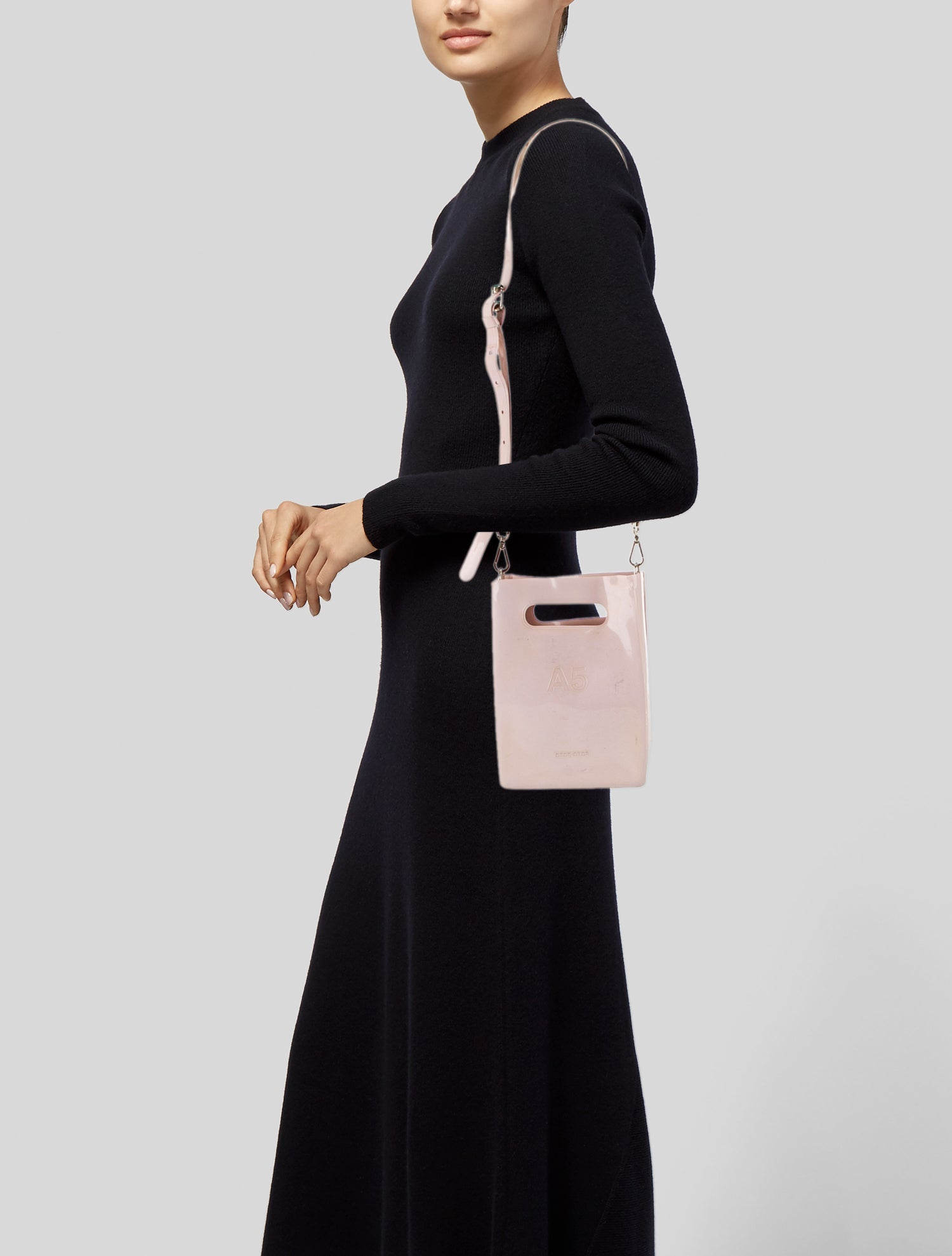 nana-nana PVC Top Handle Bag