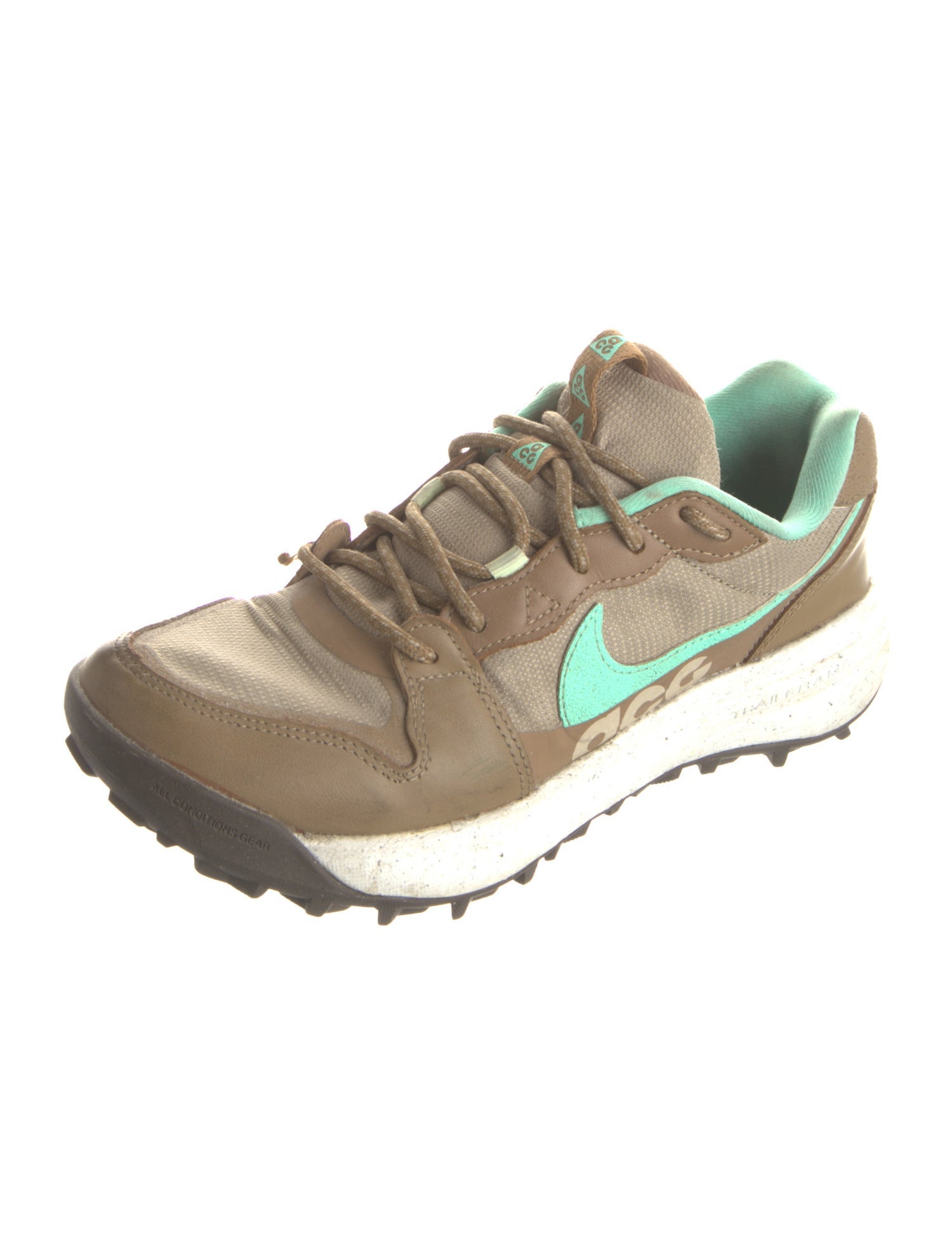 Nike ACG Mesh Colorblock Pattern Athletic Sneakers