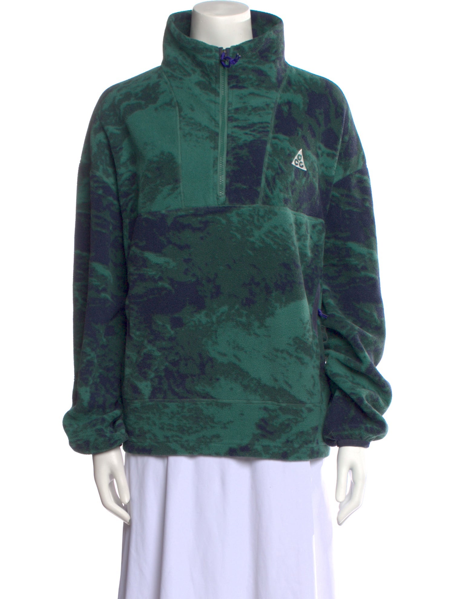 Nike ACG Printed Mock Neck Sweatshirt