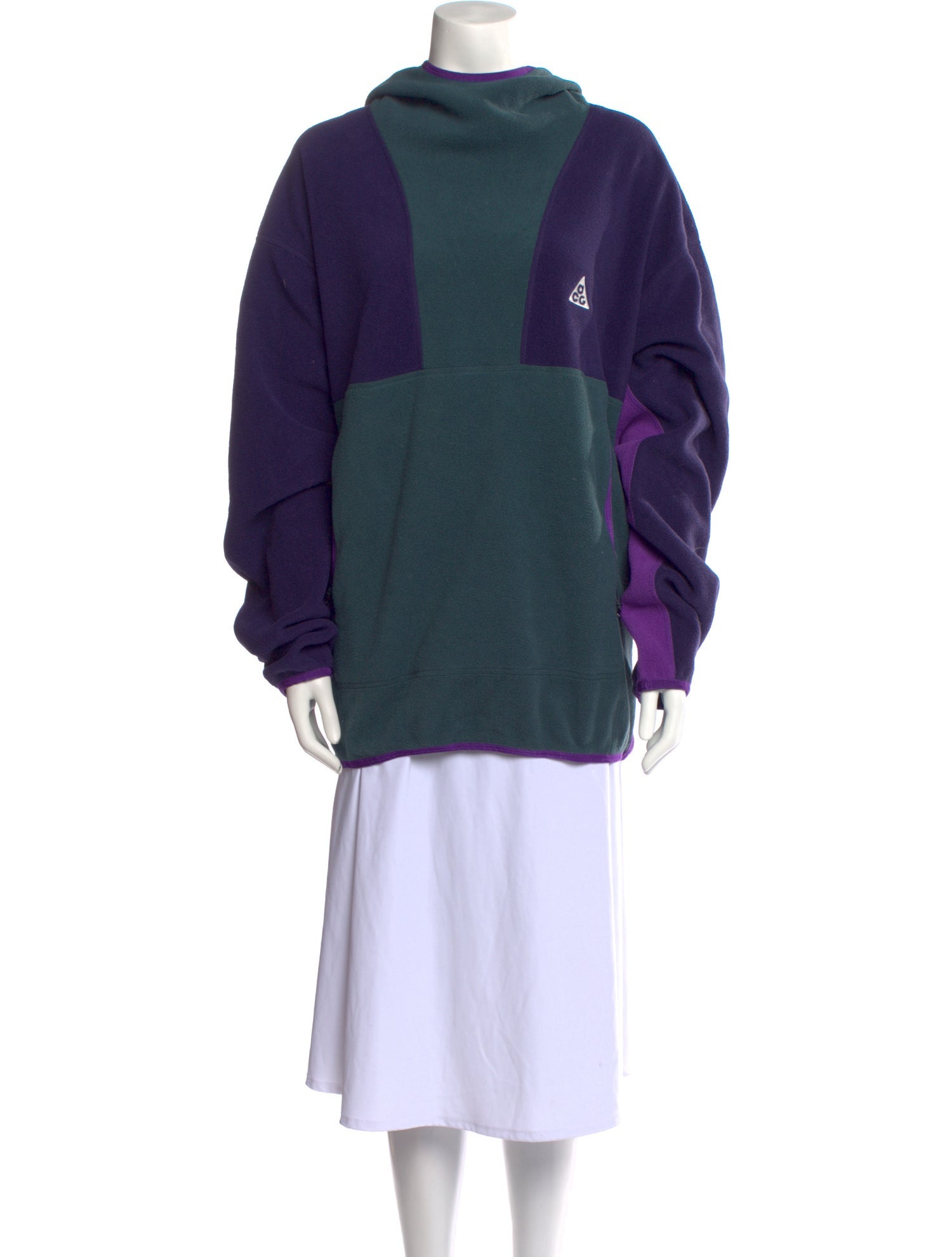 Nike ACG Colorblock Pattern Turtleneck Sweatshirt