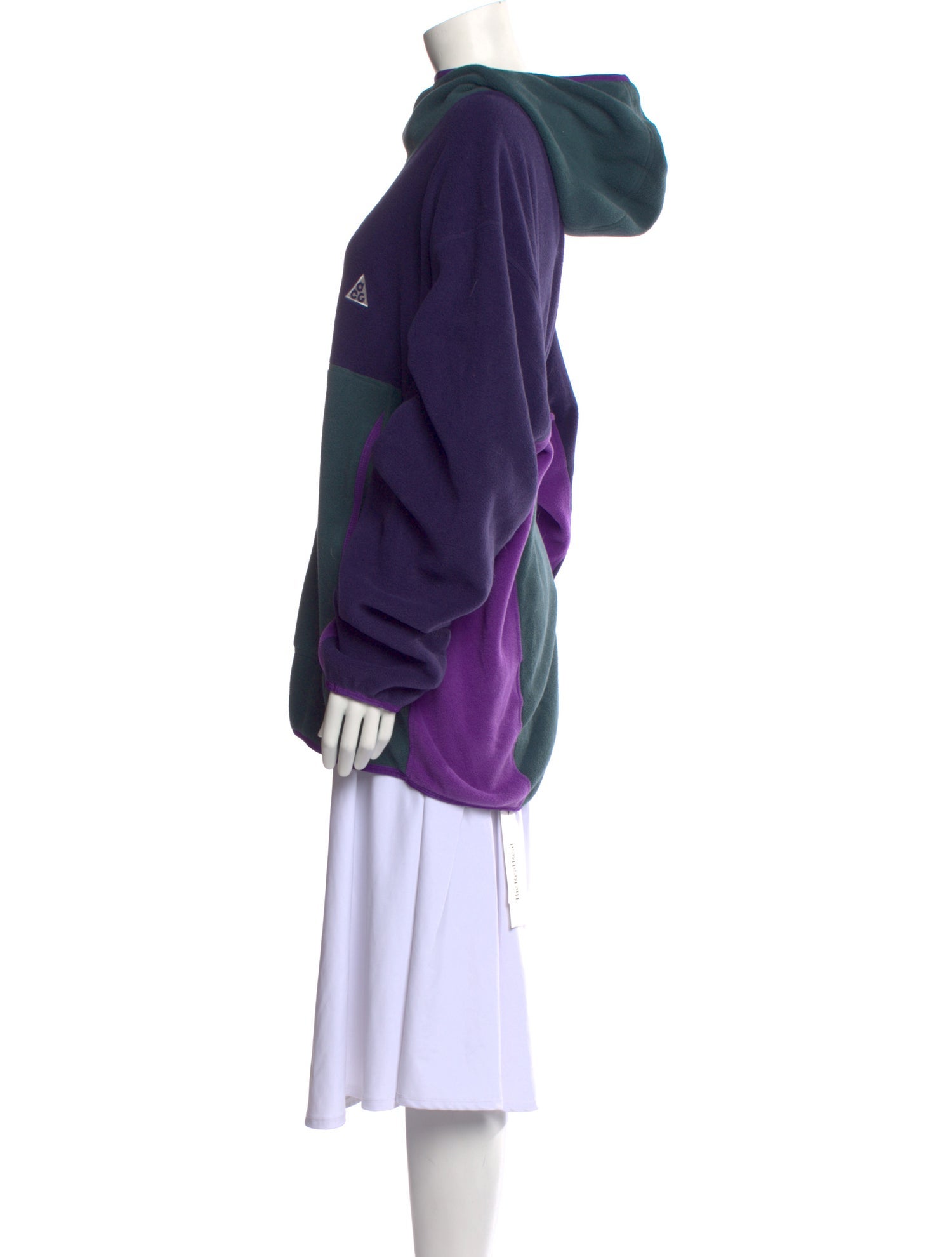 Nike ACG Colorblock Pattern Turtleneck Sweatshirt