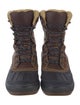 Nike ACG Leather Colorblock Pattern Combat Boots