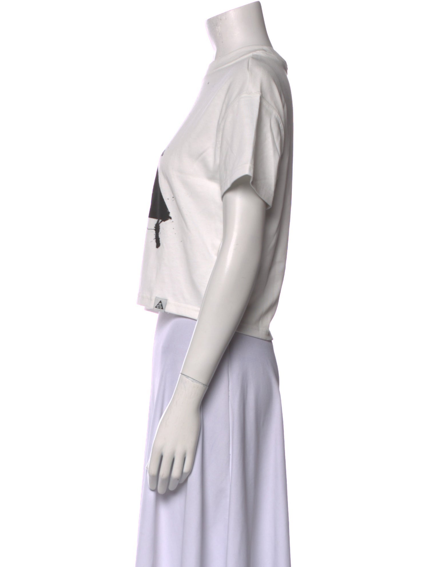 Nike ACG Graphic Print Crew Neck Crop Top