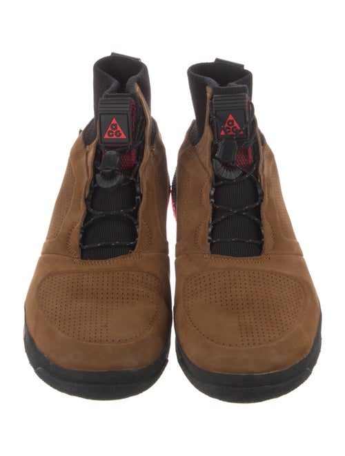 Nike ACG Nubuck Colorblock Pattern Athletic Sneakers