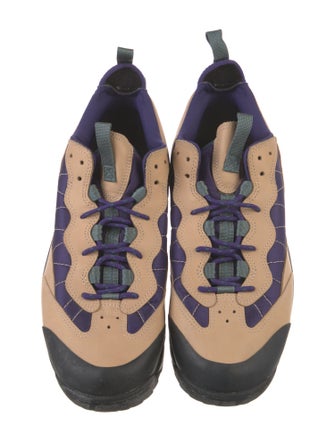 Nike ACG Leather Colorblock Pattern Athletic Sneakers