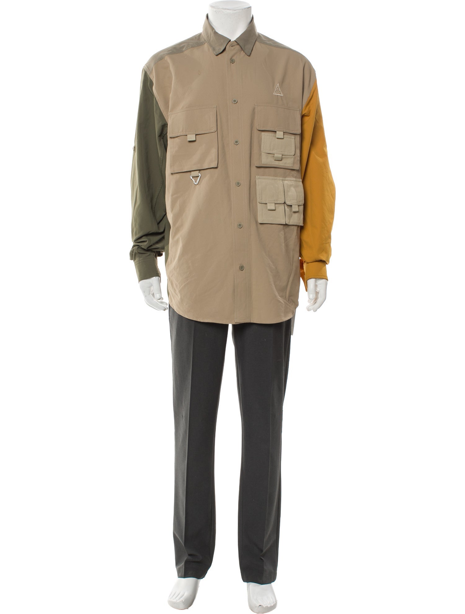 Nike ACG Colorblock Pattern Long Sleeve Shirt w/ Tags