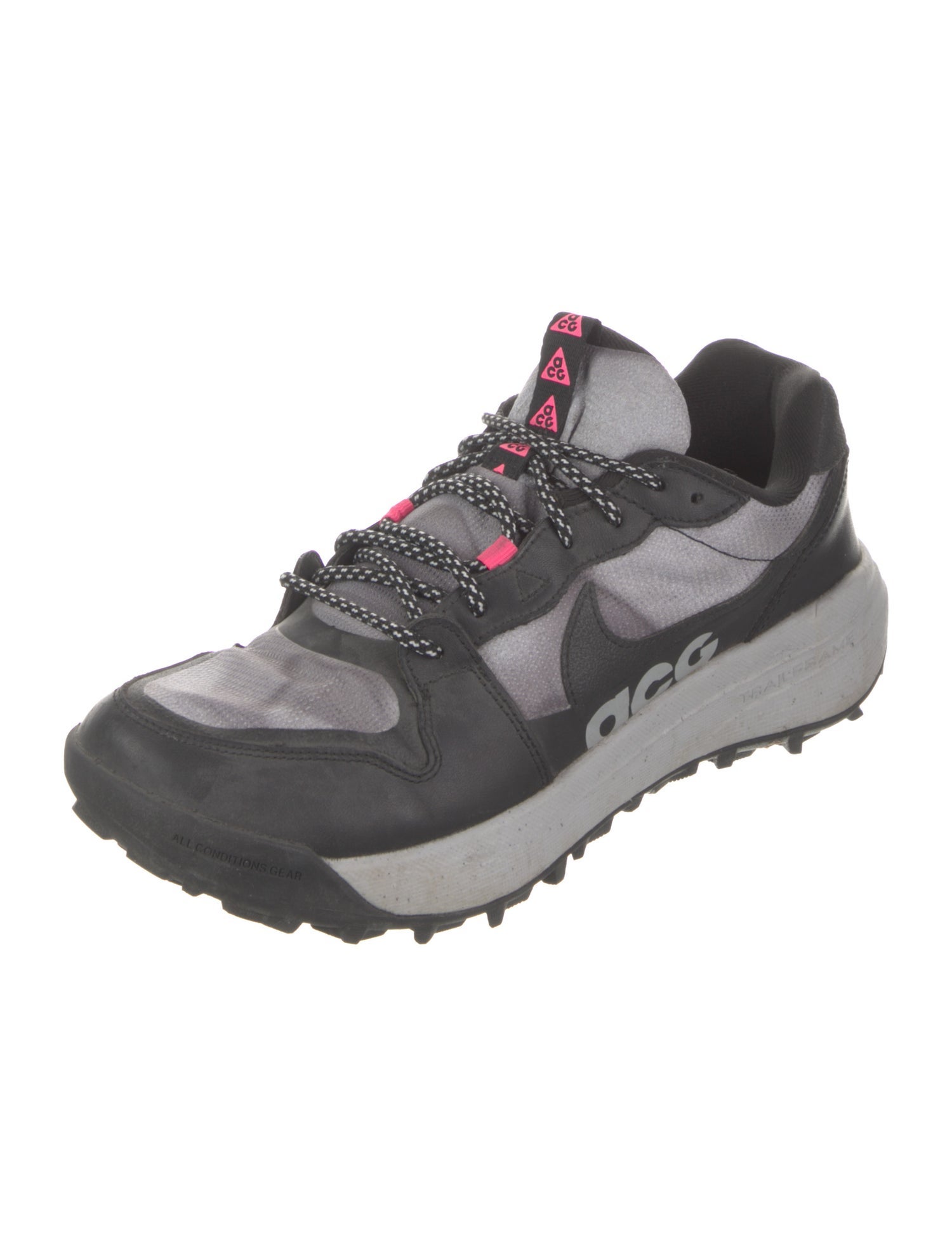 Nike ACG Leather Printed Athletic Sneakers