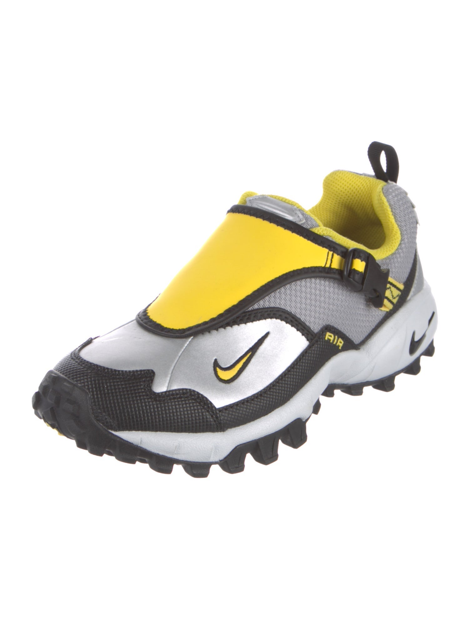 Nike ACG ACG Phassad Yellow Zest and Metallic Silver Athletic Sneakers