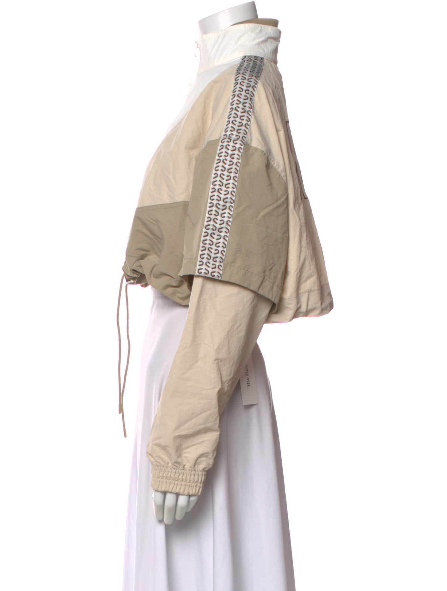 Nike ACG Graphic Print Mock Neck Crop Top