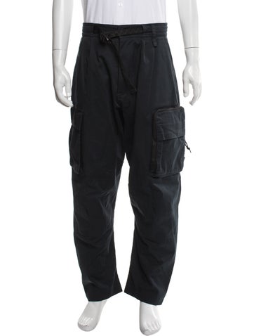 Pre-owned Nike Cargo Pants In Black