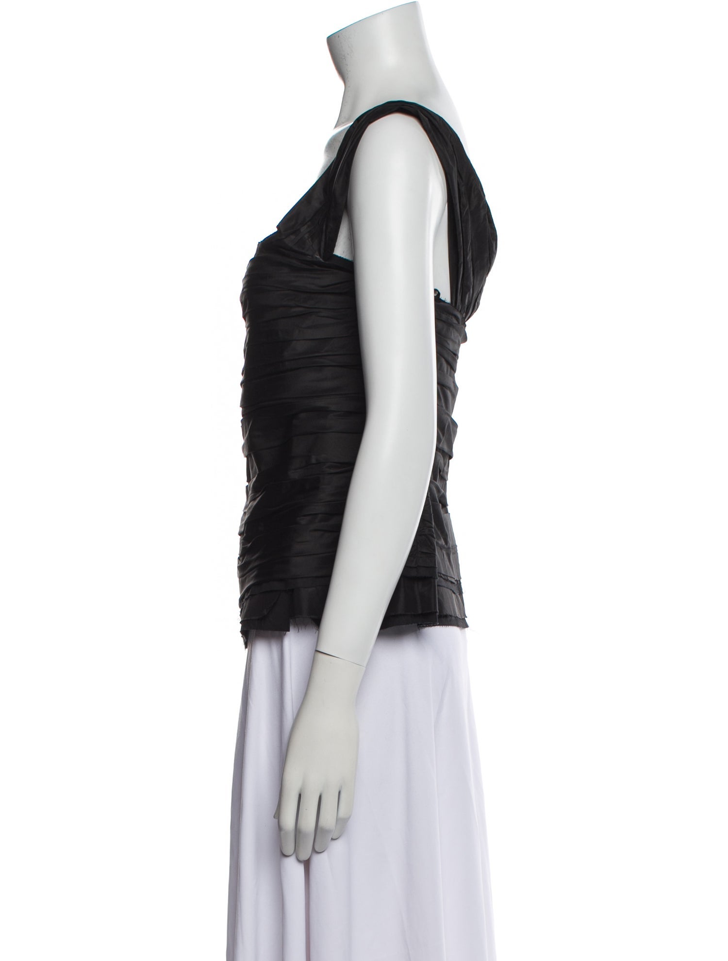 Nackiyé Silk Square Neckline Top