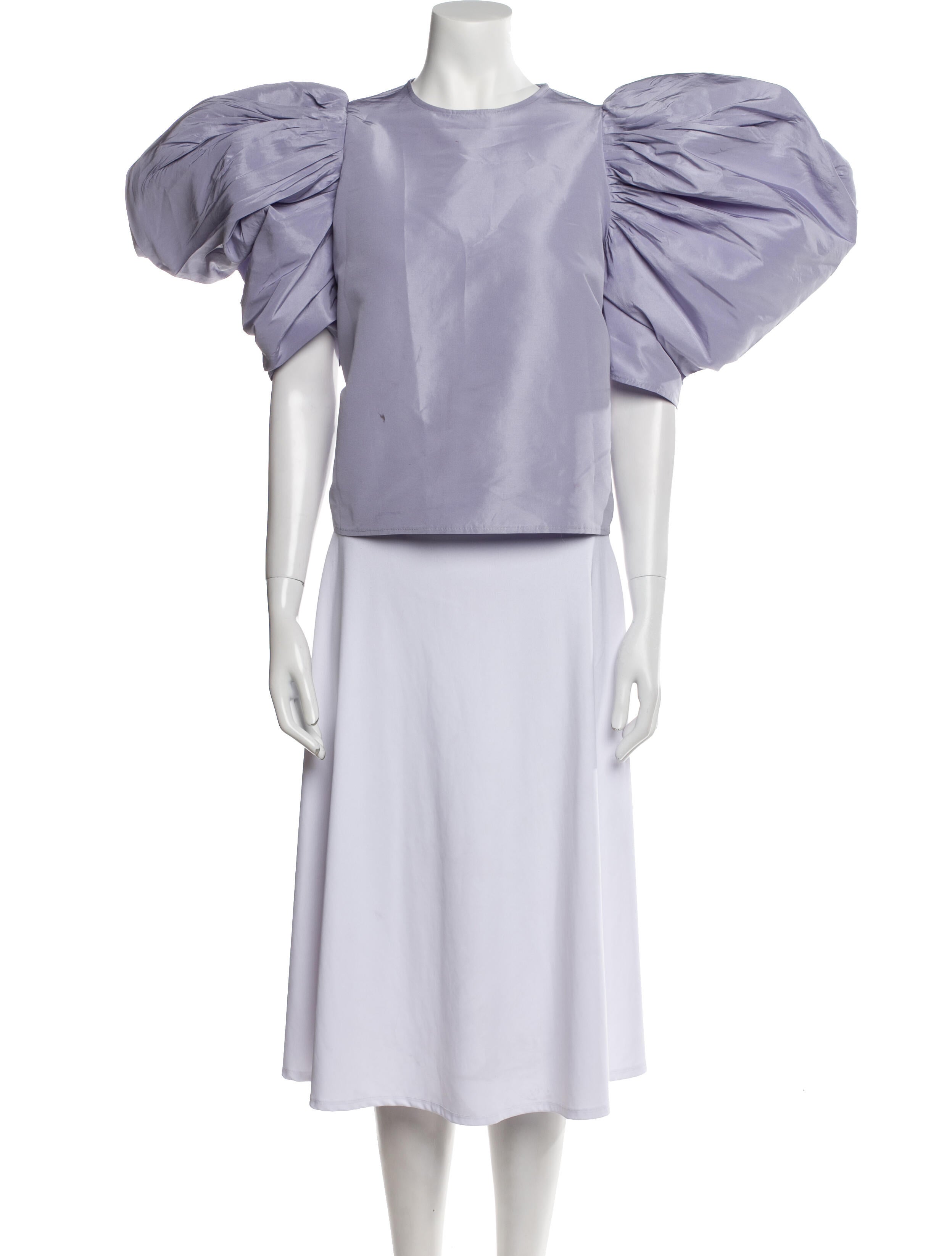 Nackiyé Crew Neck Short Sleeve Crop Top