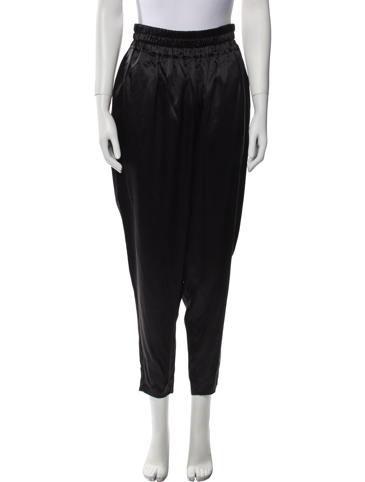 Nackiyé Silk Skinny Leg Pants