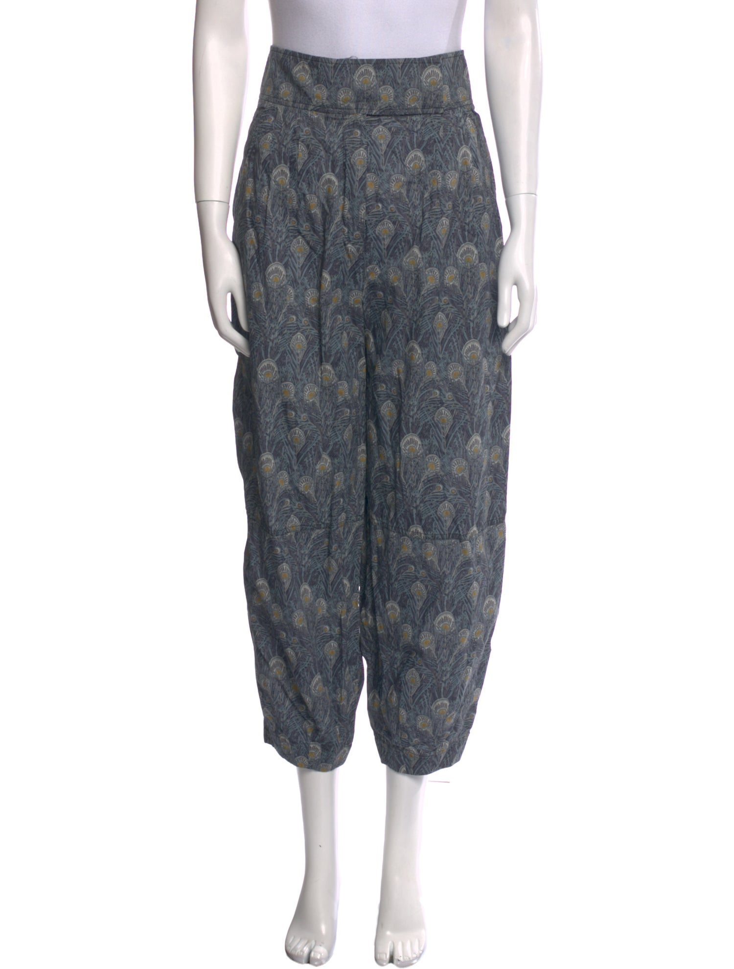 Nackiyé Printed Straight Leg Pants