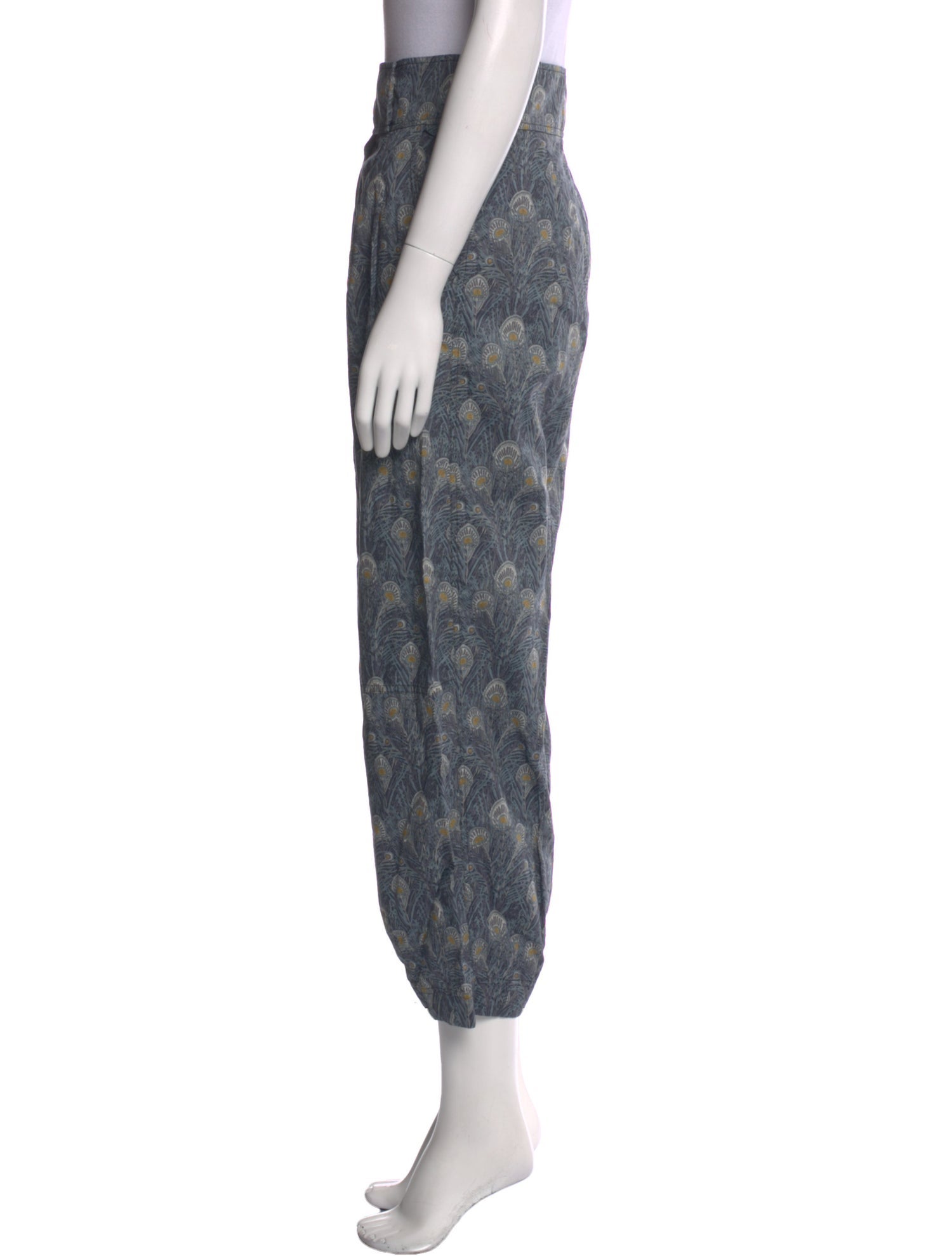 Nackiyé Printed Straight Leg Pants