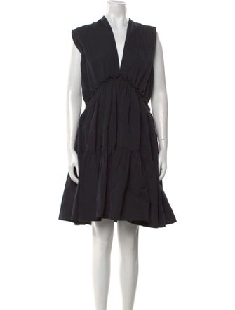 Nackiyé V-Neck Mini Dress