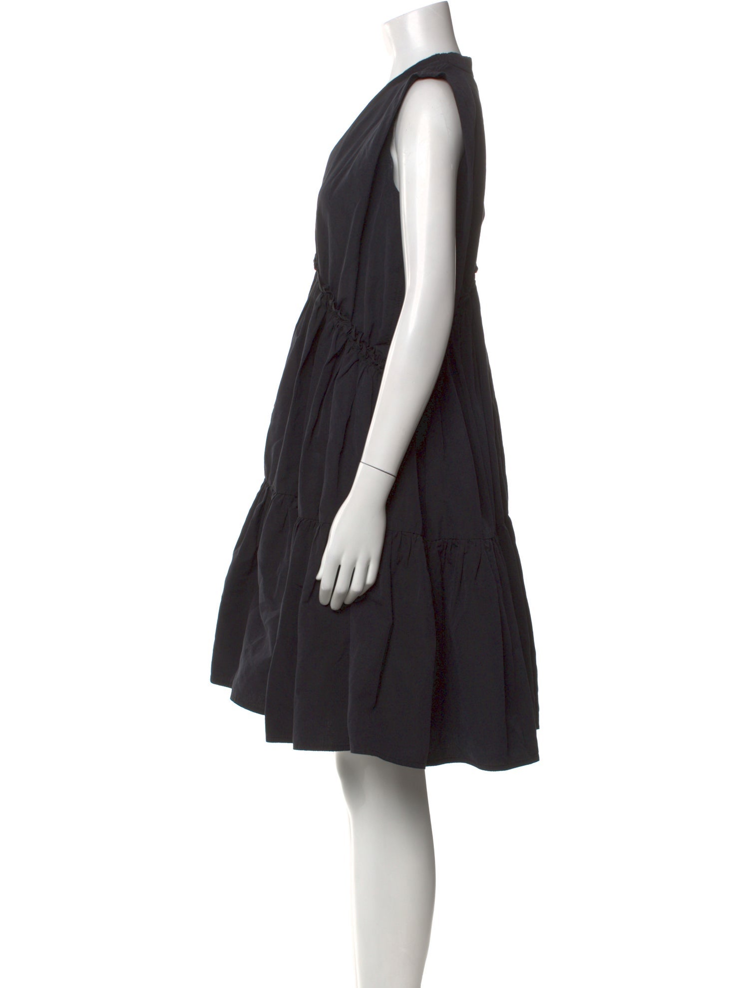 Nackiyé V-Neck Mini Dress