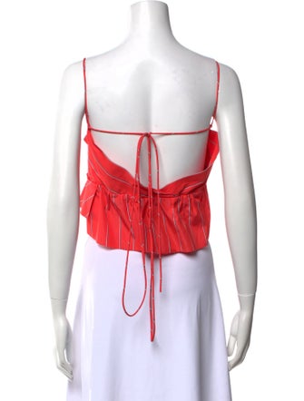 Nackiyé Bateau Neckline Sleeveless Crop Top