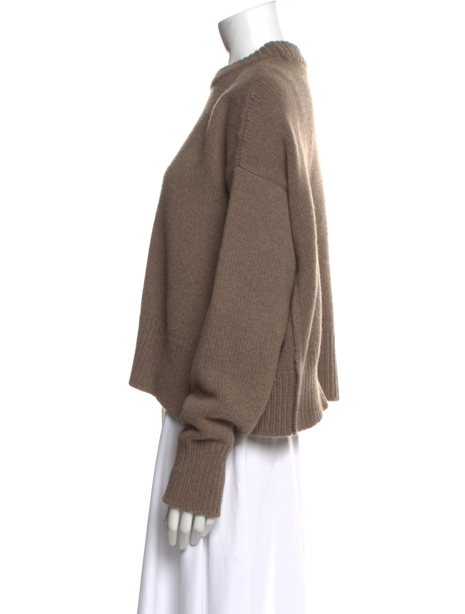 Nackiyé Merino Wool Mock Neck Sweater