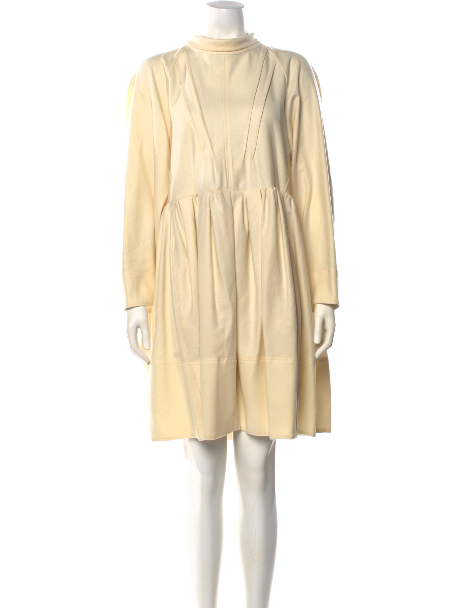 Nackiyé Wool Knee-Length Dress
