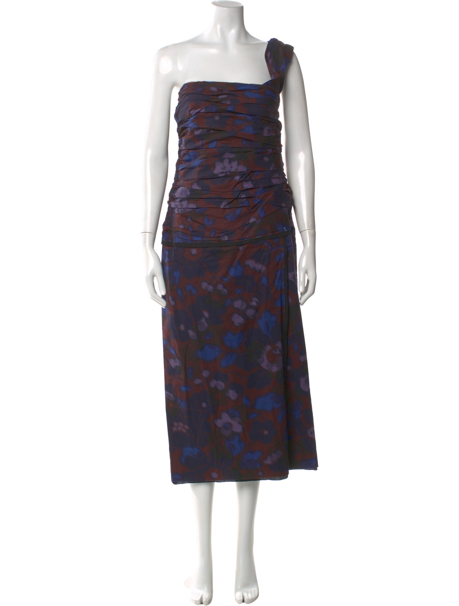 Nackiyé Printed Midi Length Dress