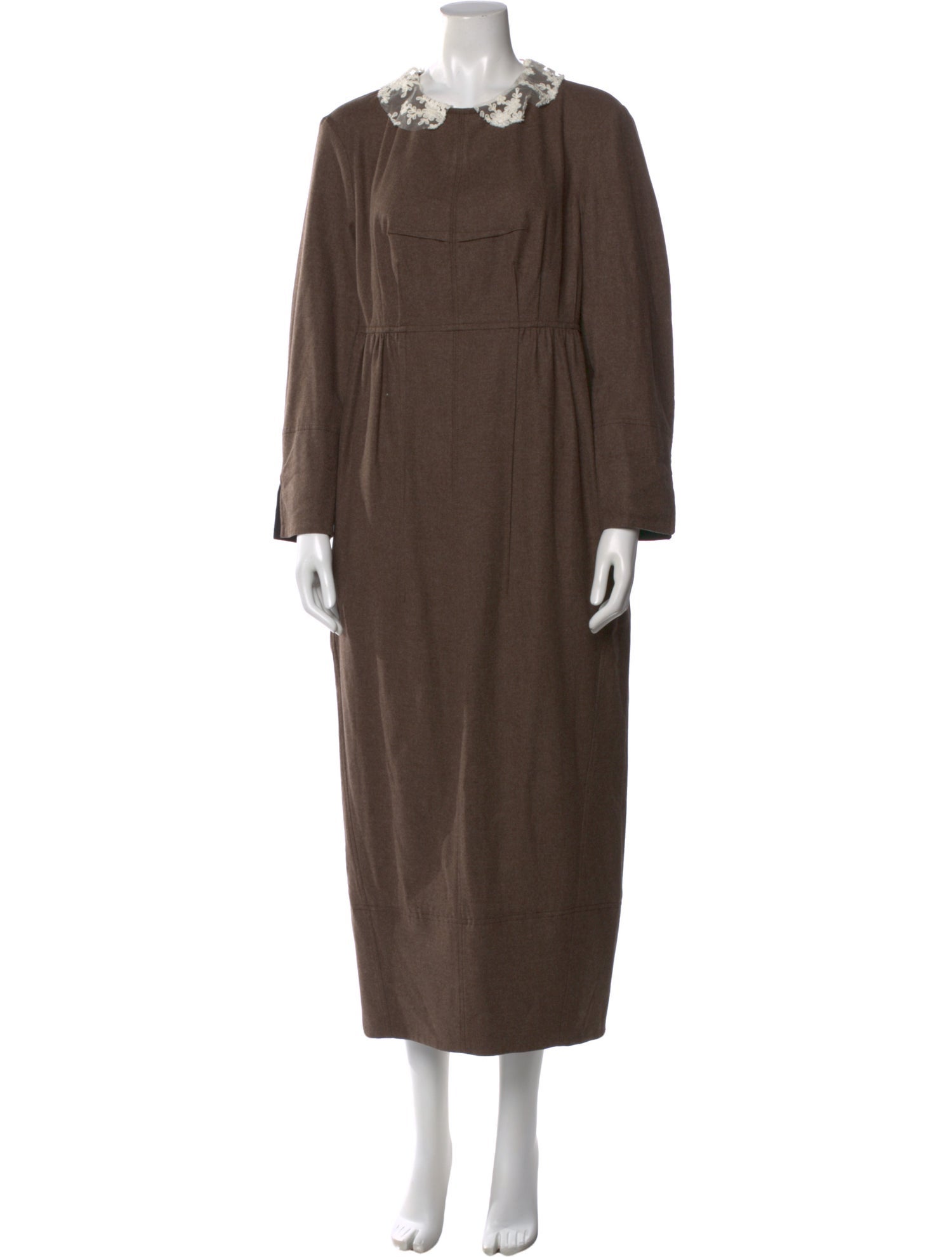 Nackiyé Wool Midi Length Dress