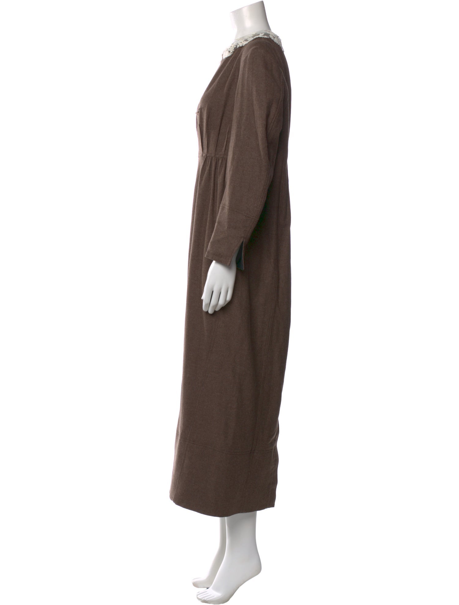 Nackiyé Wool Midi Length Dress