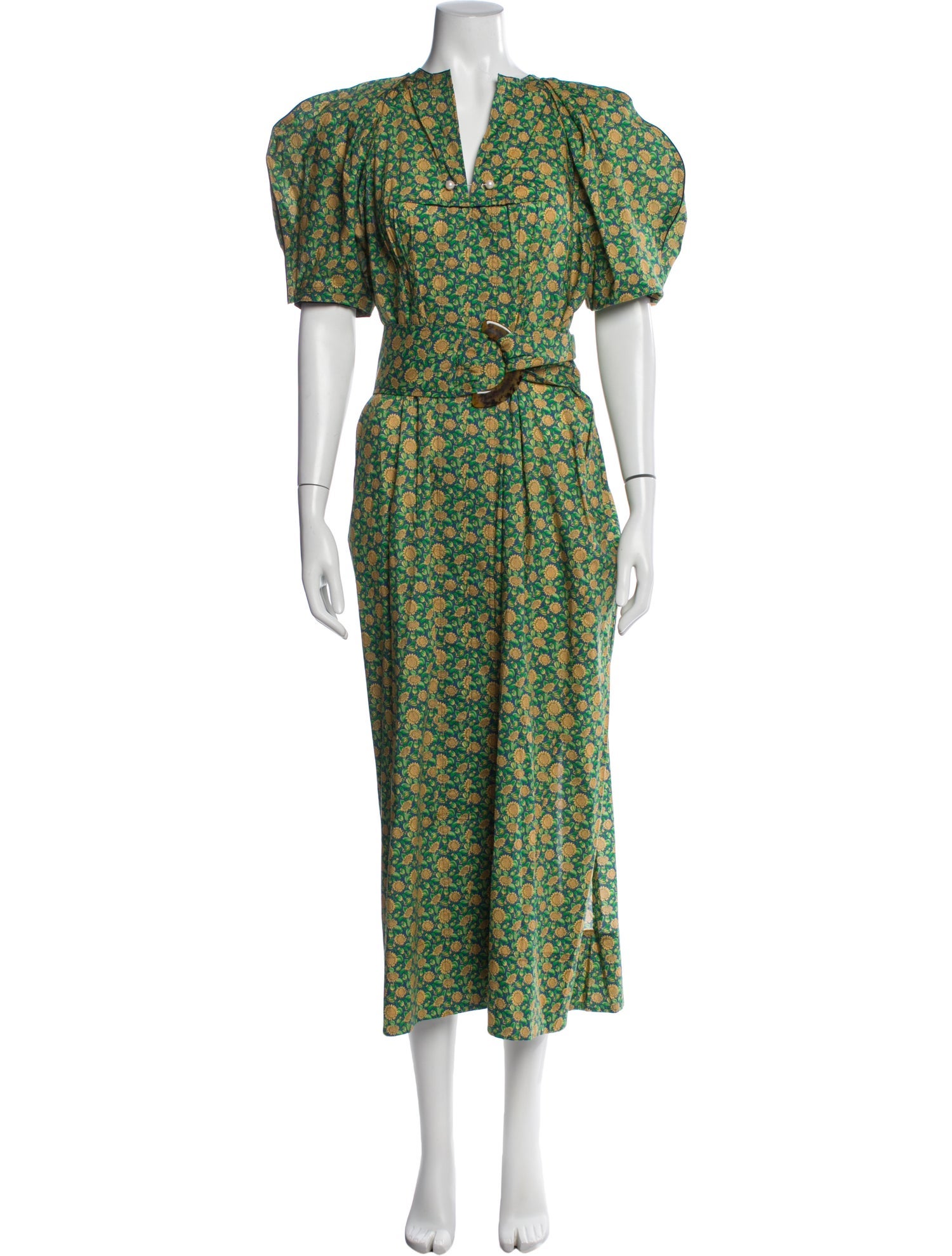 Nackiyé Floral Print Long Dress