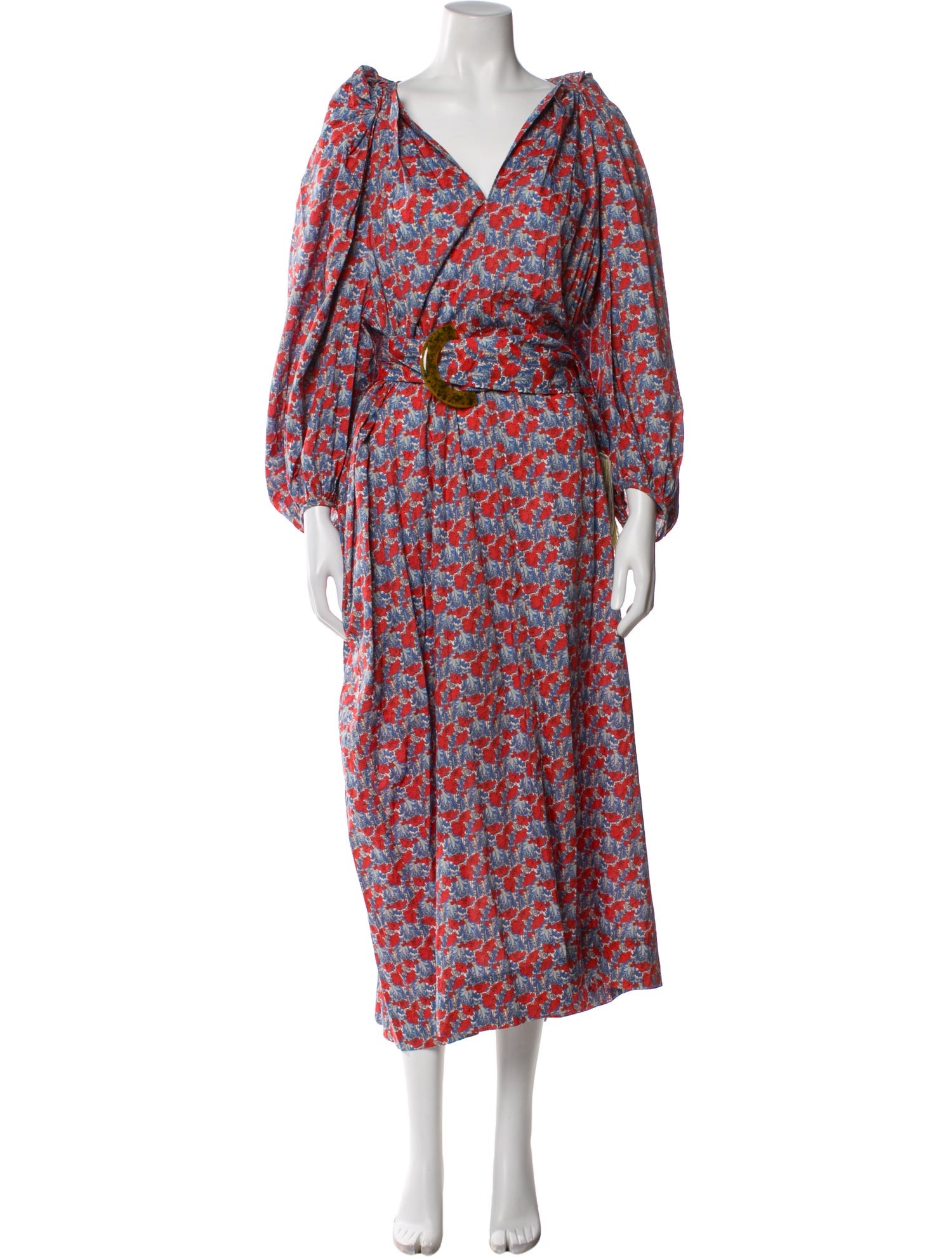 Nackiyé Floral Print Long Dress