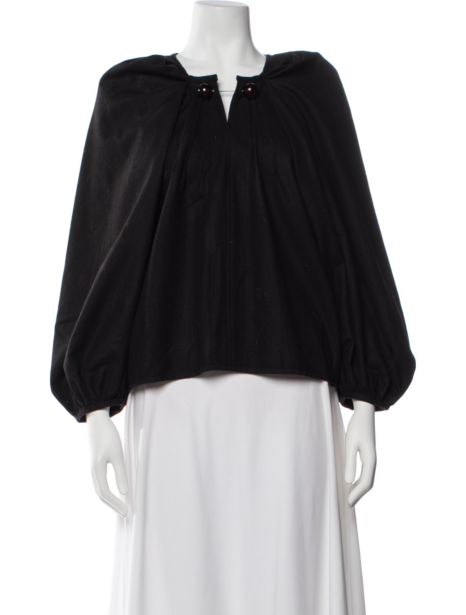 Nackiyé Wool Open Front Top