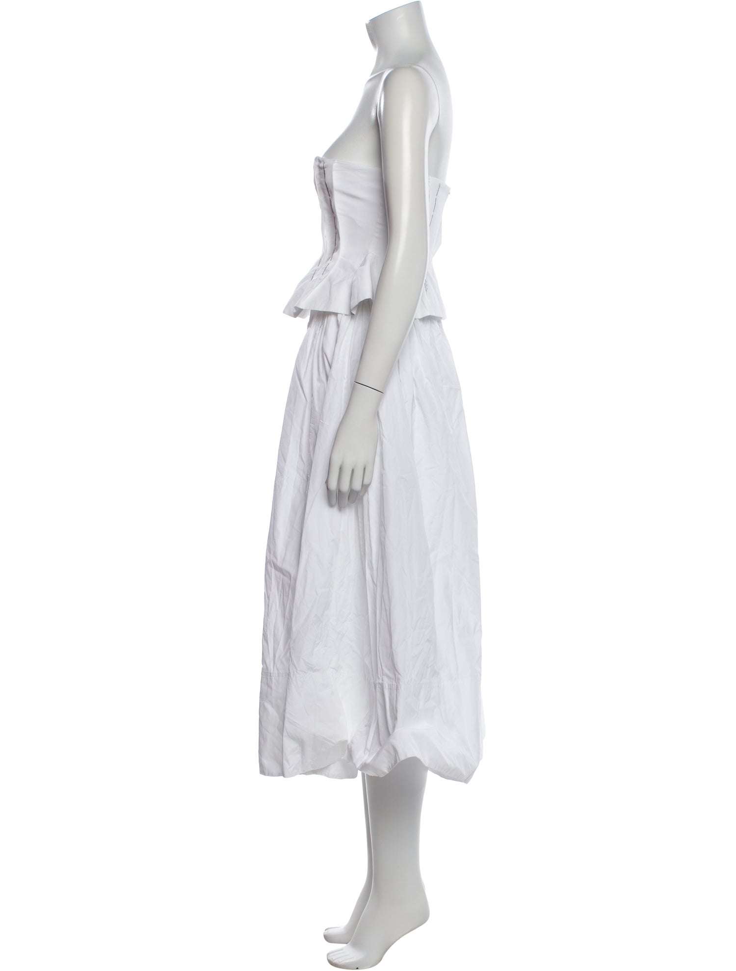 Nackiyé Strapless Knee-Length Dress