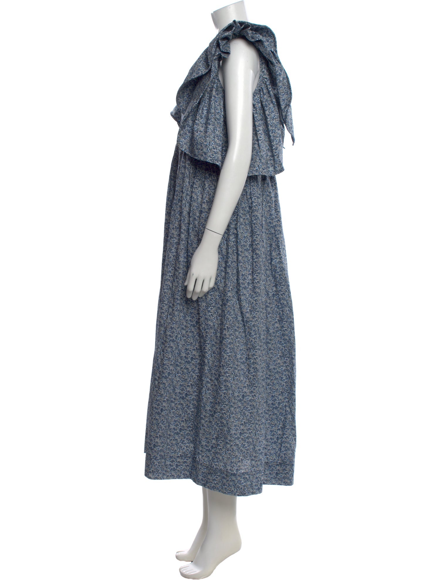 Nackiyé Floral Print Long Dress w/ Tags