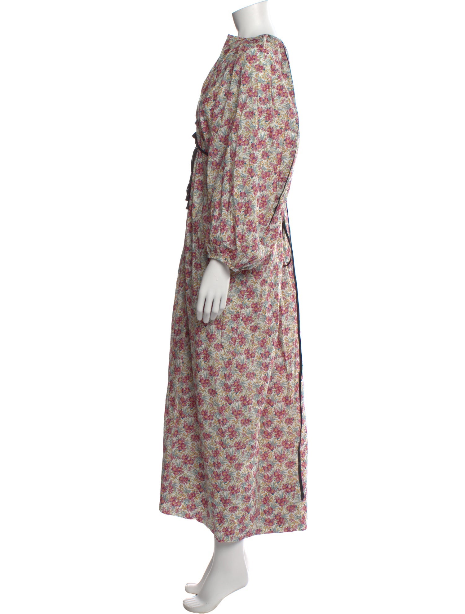 Nackiyé Floral Print Long Dress