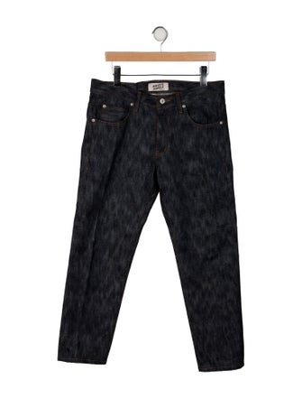 Naked & Famous Mid-Rise Straight Leg Jeans