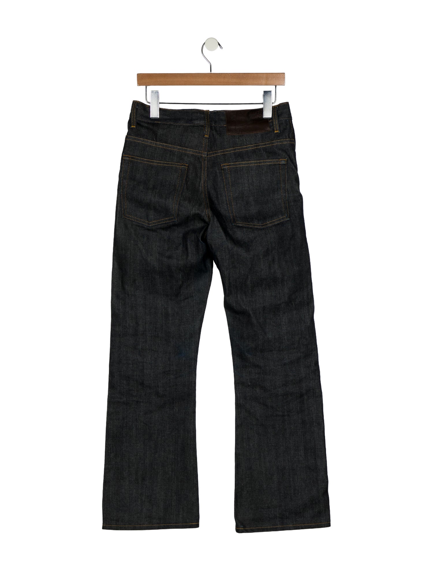 Naked & Famous Mid-Rise Wide Leg Jeans